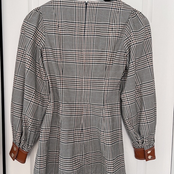 Staid Mini Glen Plaid dress - Picture 5 of 12